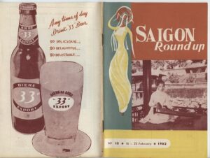 Đôi Nét Về BIA CON CỌP - BIA 33 - Những Loại BIA LA-DE Nức Tiếng Sài Gòn Trước 1975