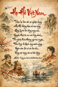 Bài thơ Họ Hồ Việt Nam