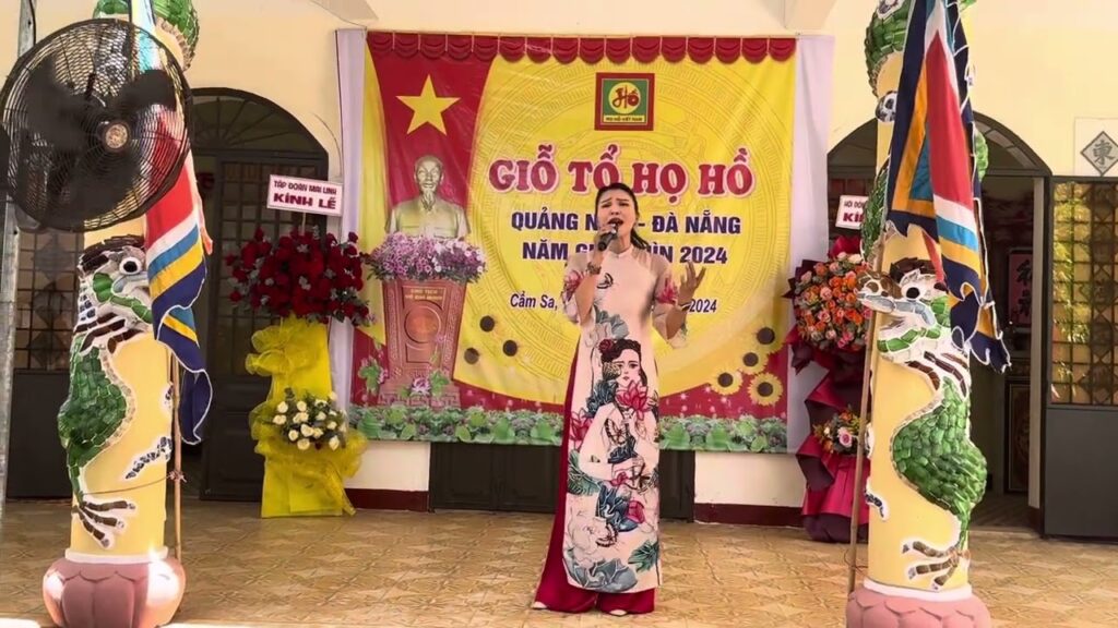 Tân cổ Đất thiêng tụ khí - Tác giả Hồ Thanh Hải viết tặng Họ Hồ Việt Nam - Giọng dân ca Huyền Tân