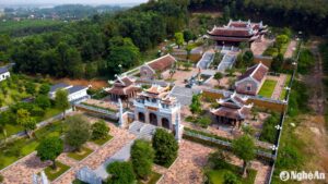 Đền chung sơn - Đền thờ gia tiên Chủ tịch Hồ Chí Minh