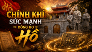 Chính khí sức mạnh dòng họ Hồ