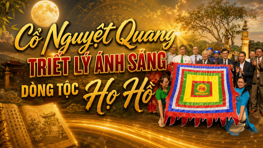 Cổ Nguyệt Quang Triết Lý Ánh Sáng Dòng Tộc Họ Hồ