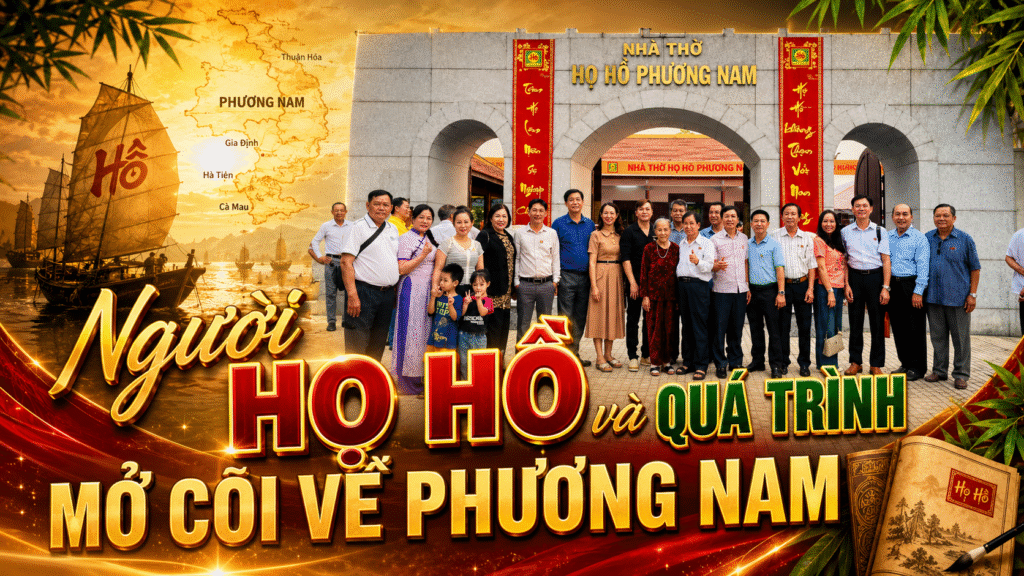 Người họ Hồ và quá trình mở cõi về Phương Nam