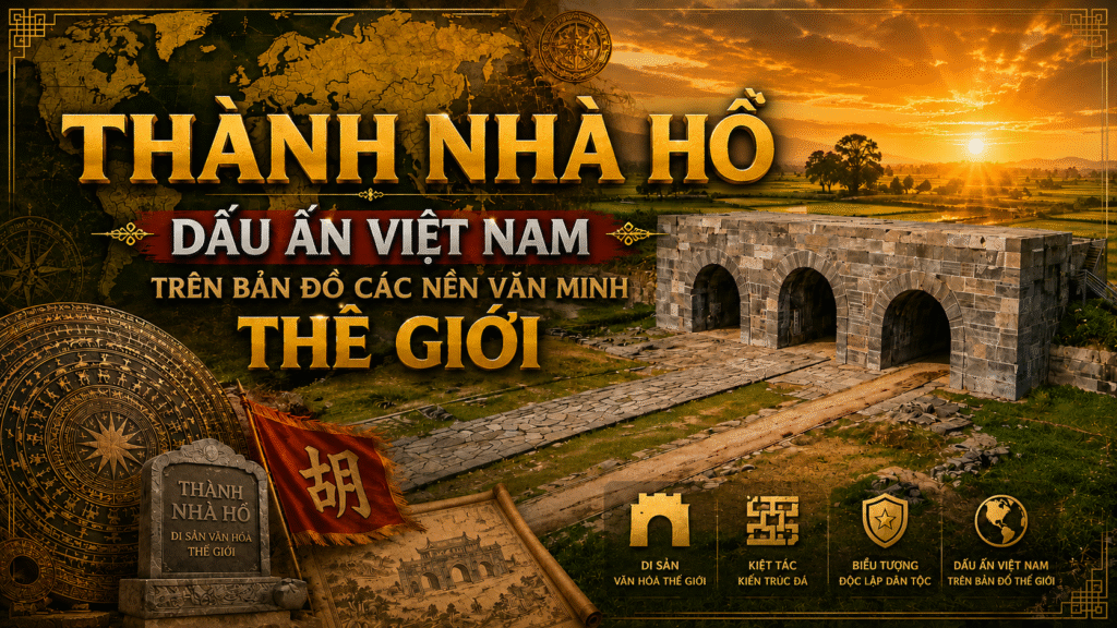Thành Nhà Hồ – Dấu ấn Việt Nam trên bản đồ các nền văn minh thế giới